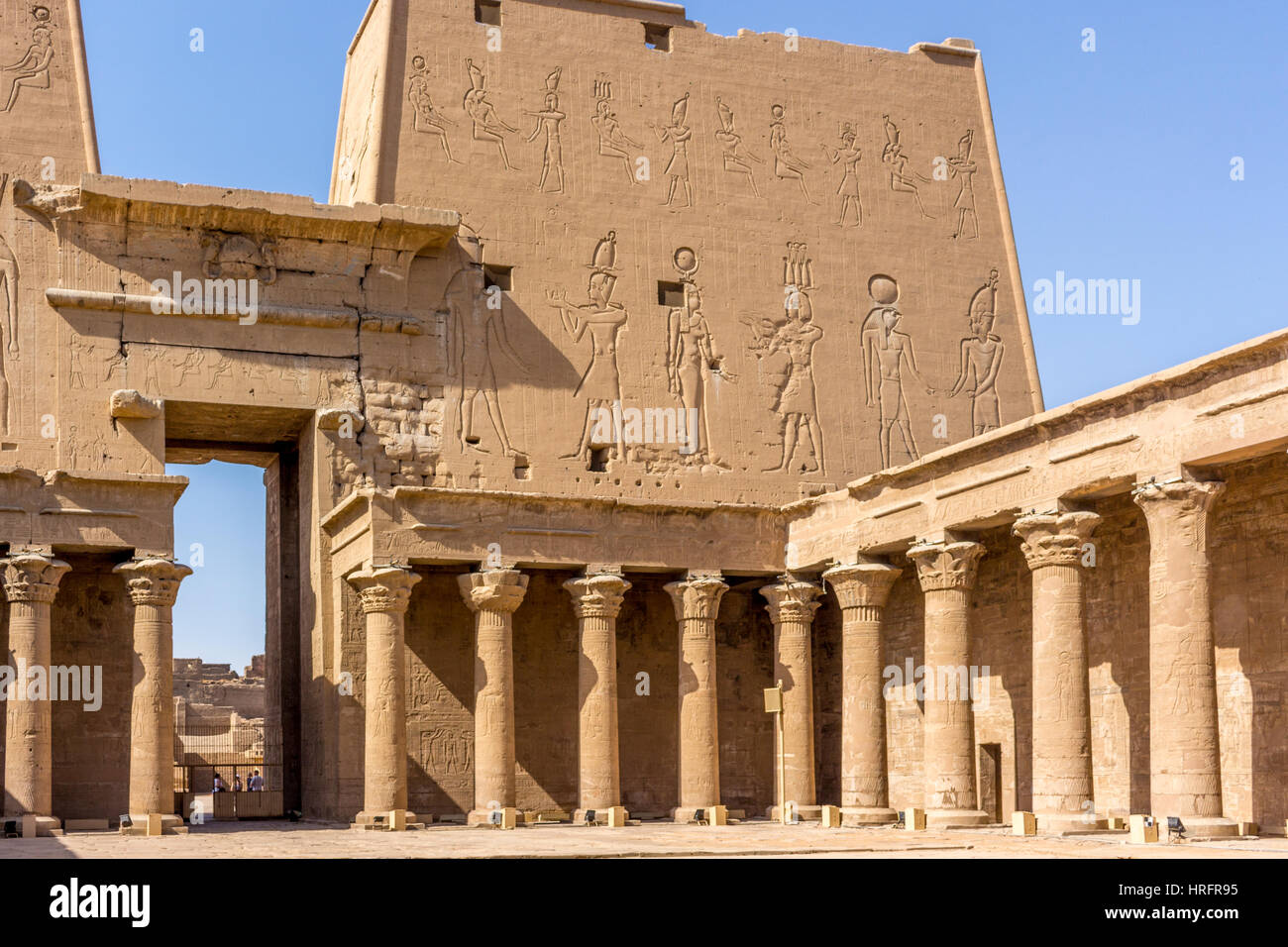 Hieroglyphen Stock Photo