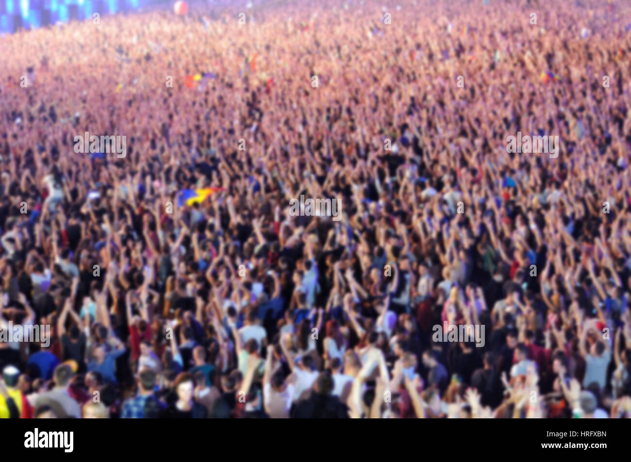Blurred crowd of people partying Stock Photo - Alamy