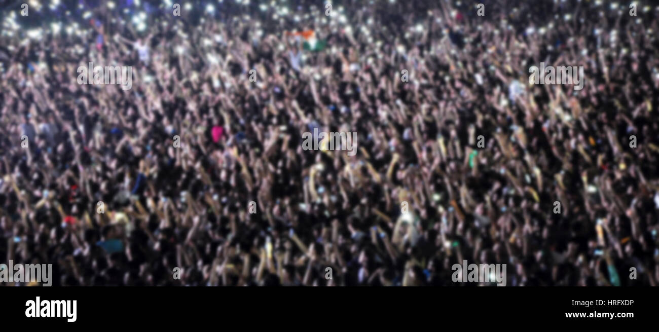 Blurred crowd of people partying Stock Photo - Alamy