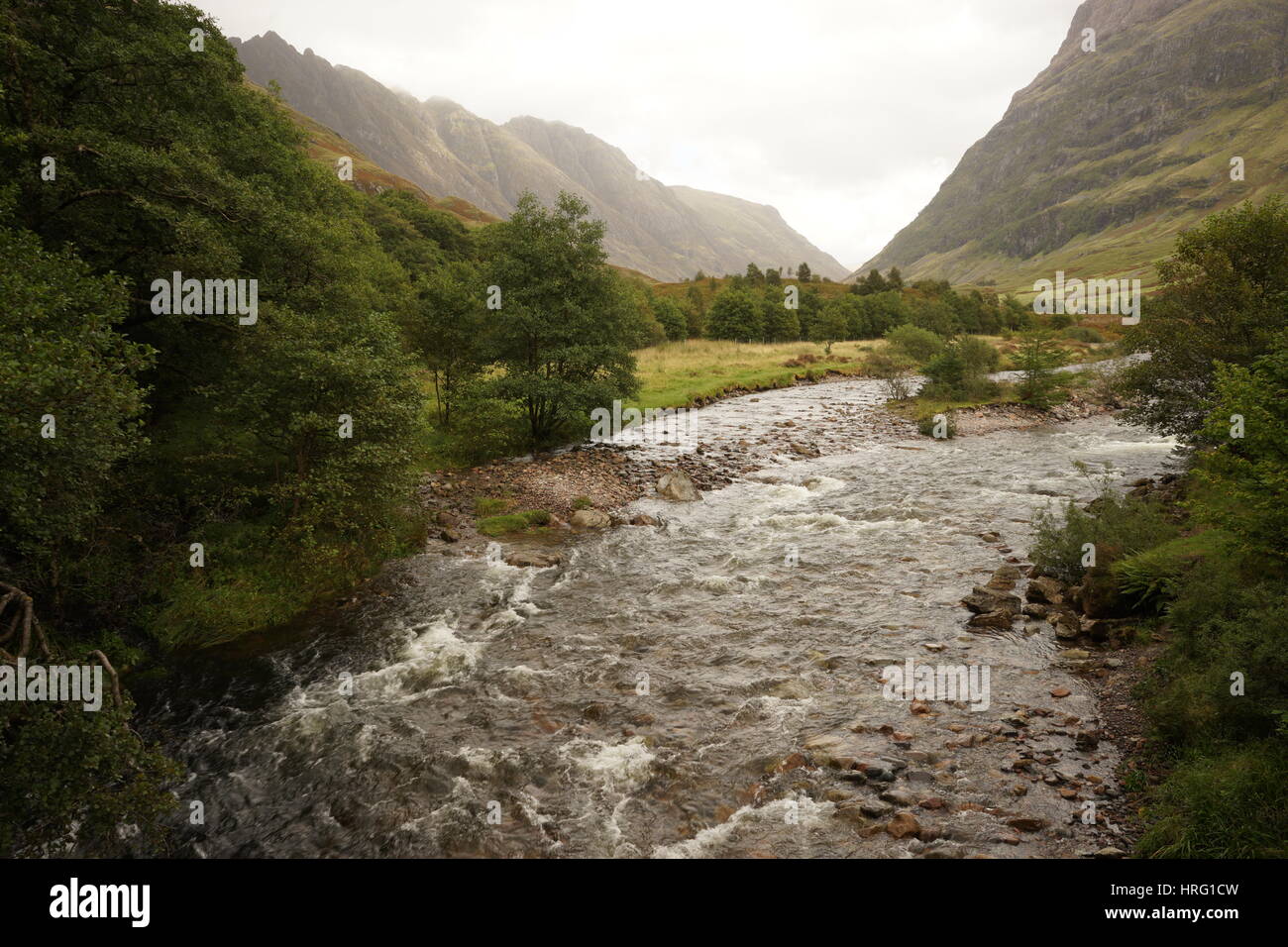 Beautiful Scotland Glencoe Stock Photo