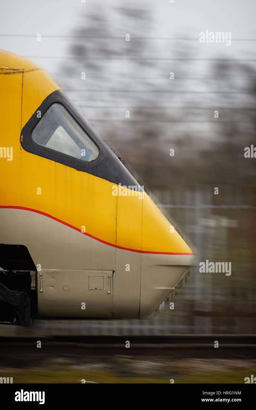 Front cab APT Advanced Passenger Train at Crewe Heritage centre