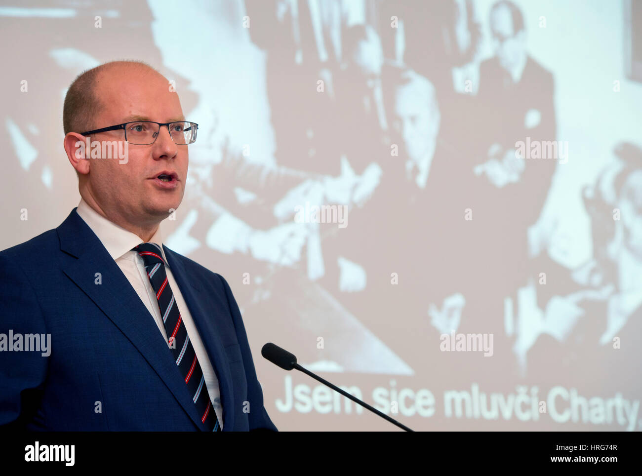 Prague Czech Republic 1st March 2017 The Activity Of The