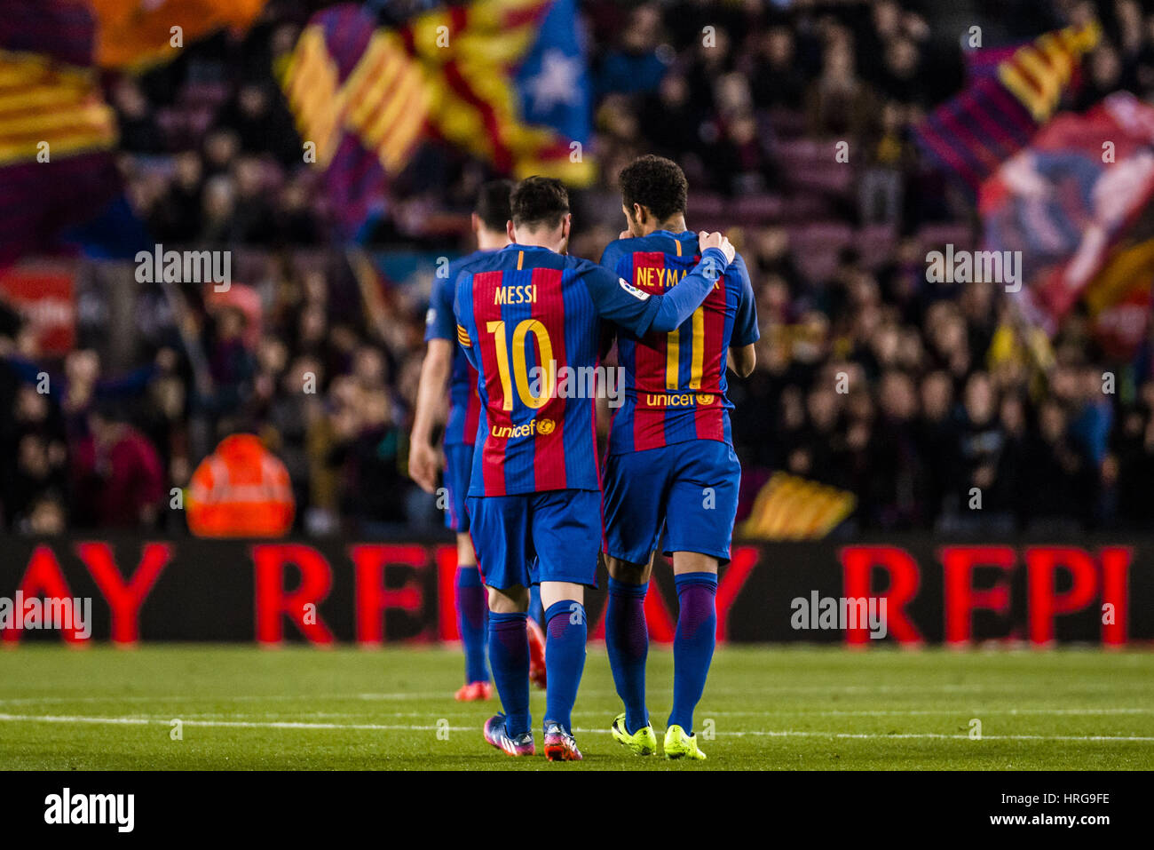 Barcelona, Catalonia, Spain. 1st Mar, 2017. FC Barcelona forward MESSI