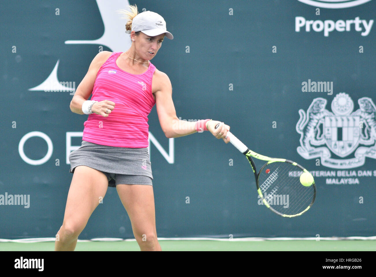 Kuala Lumpur, Malaysia. 1st March, 2017. Maria Irigoyen of Argentina in