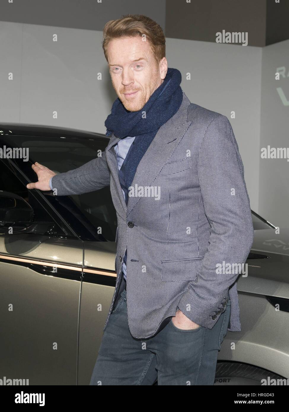 London, United Kingdom Of Great Britain And Northern Ireland. 01st Mar, 2017. Damian Lewis at Range Rover Velar World Premiere in the London Design Museum. London, UK. 02/03/2017 | usage worldwide Credit: dpa/Alamy Live News Stock Photo