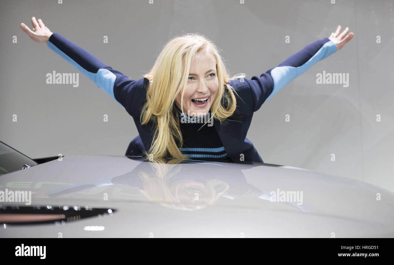 London, United Kingdom Of Great Britain And Northern Ireland. 01st Mar, 2017. Princess Lilly zu Sayn-Wittgenstein at Range Rover Velar World Premiere in the London Design Museum. London, UK. 02/03/2017 | usage worldwide Credit: dpa/Alamy Live News Stock Photo