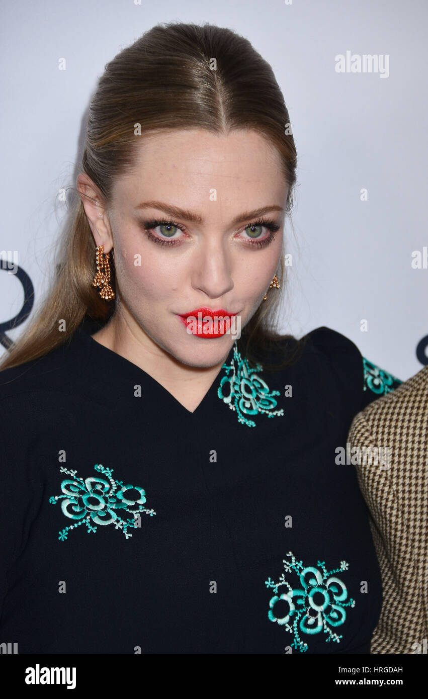 Los Angeles, USA. 01st Mar, 2017. Amanda Seyfried 014 at the Last Word