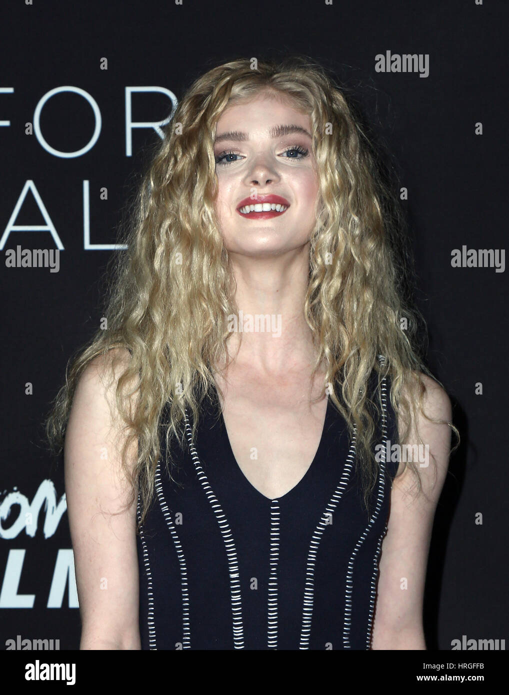 Los Angeles, Ca, USA. 01st Mar, 2017. Elena Kampouris, At The Premiere Of Open Road Films' 'Before I Fall' At Directors Guild Of America In California on March 01, 2017. Credit: Faye Sadou/Media Punch/Alamy Live News Stock Photo
