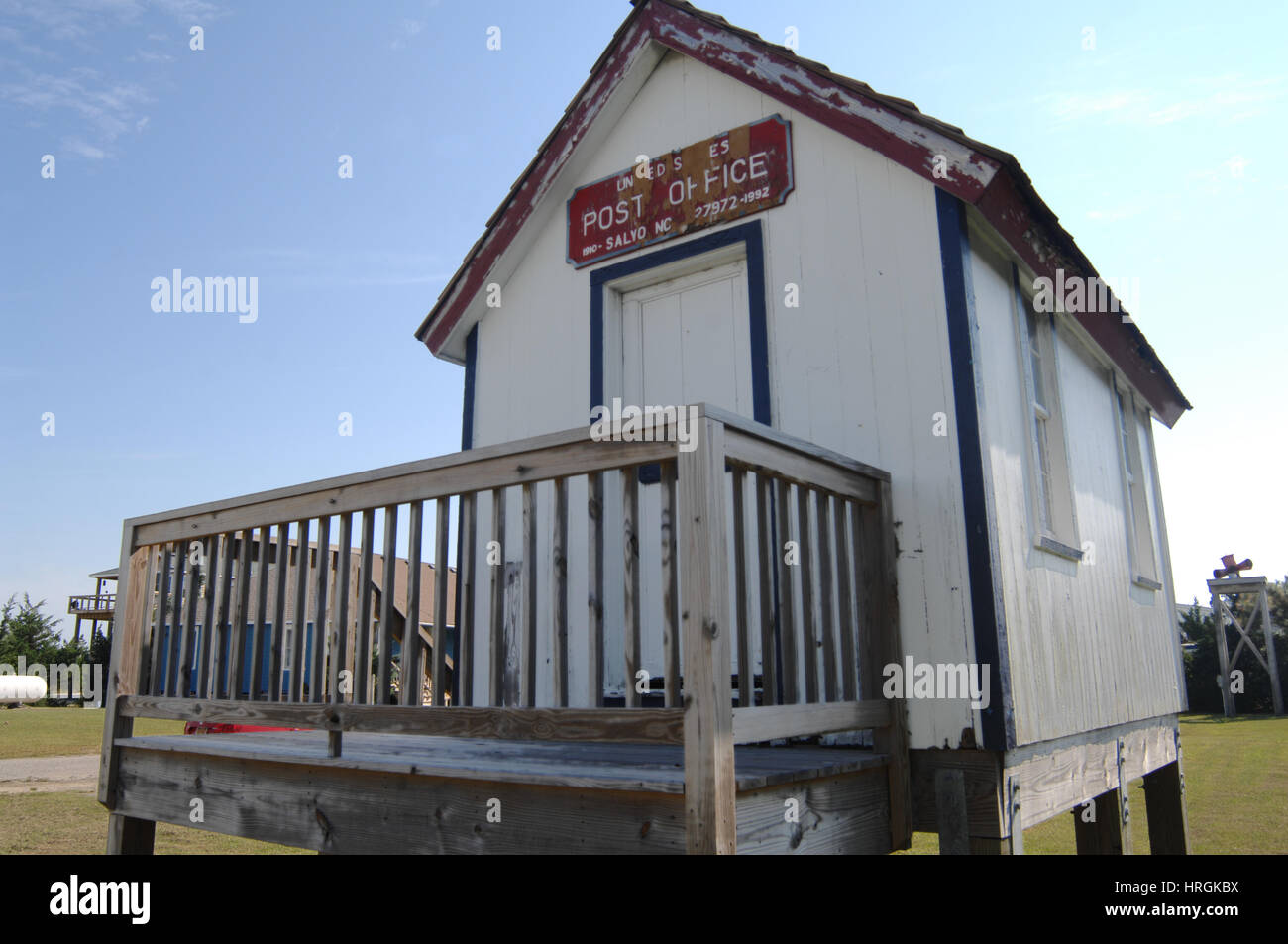 Historic post office building in Salvo, North Carolina Stock Photo Alamy