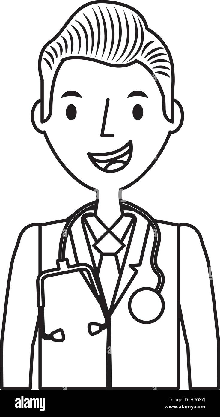 professional doctor avatar character Stock Vector Image & Art - Alamy