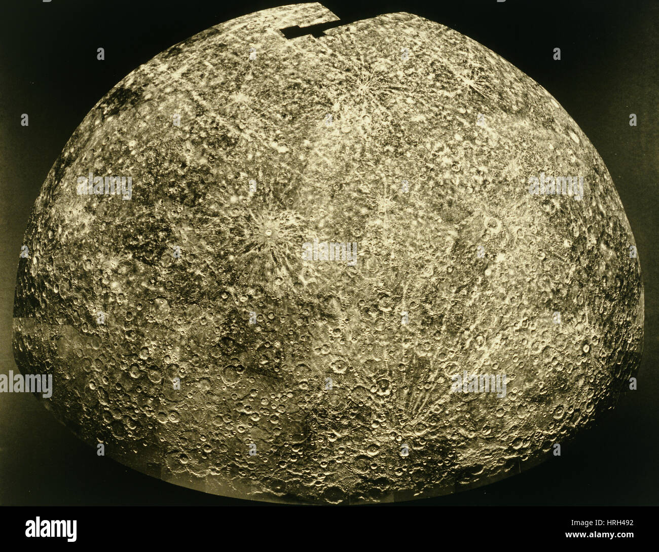 Mercury, Mariner 10 Image Stock Photo