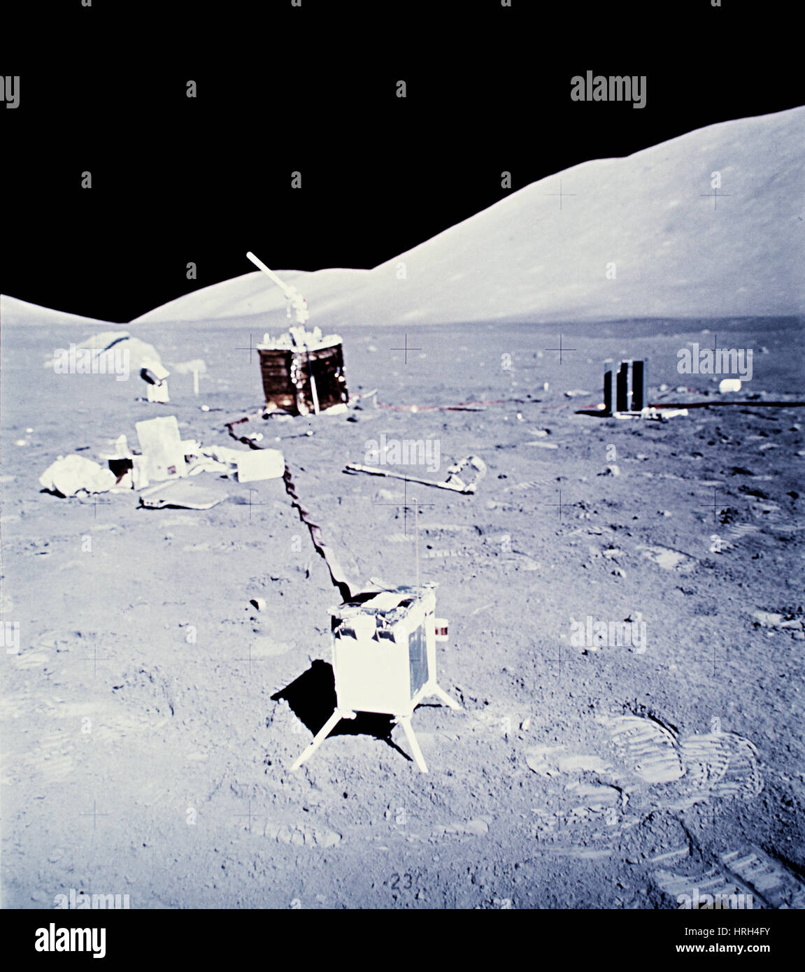 Apollo mission 17 Stock Photo