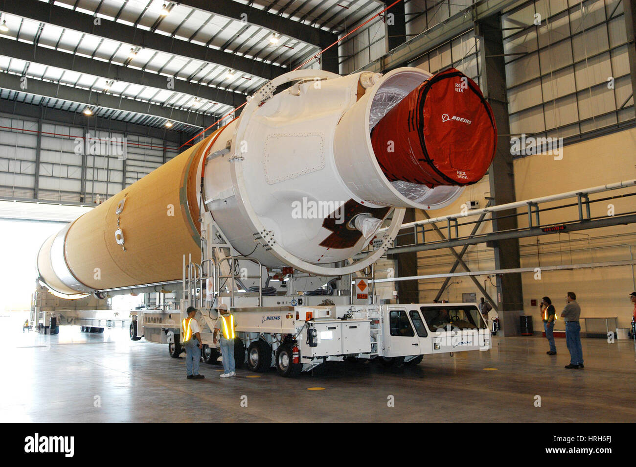 Boeing Delta IV Rocket Stock Photo