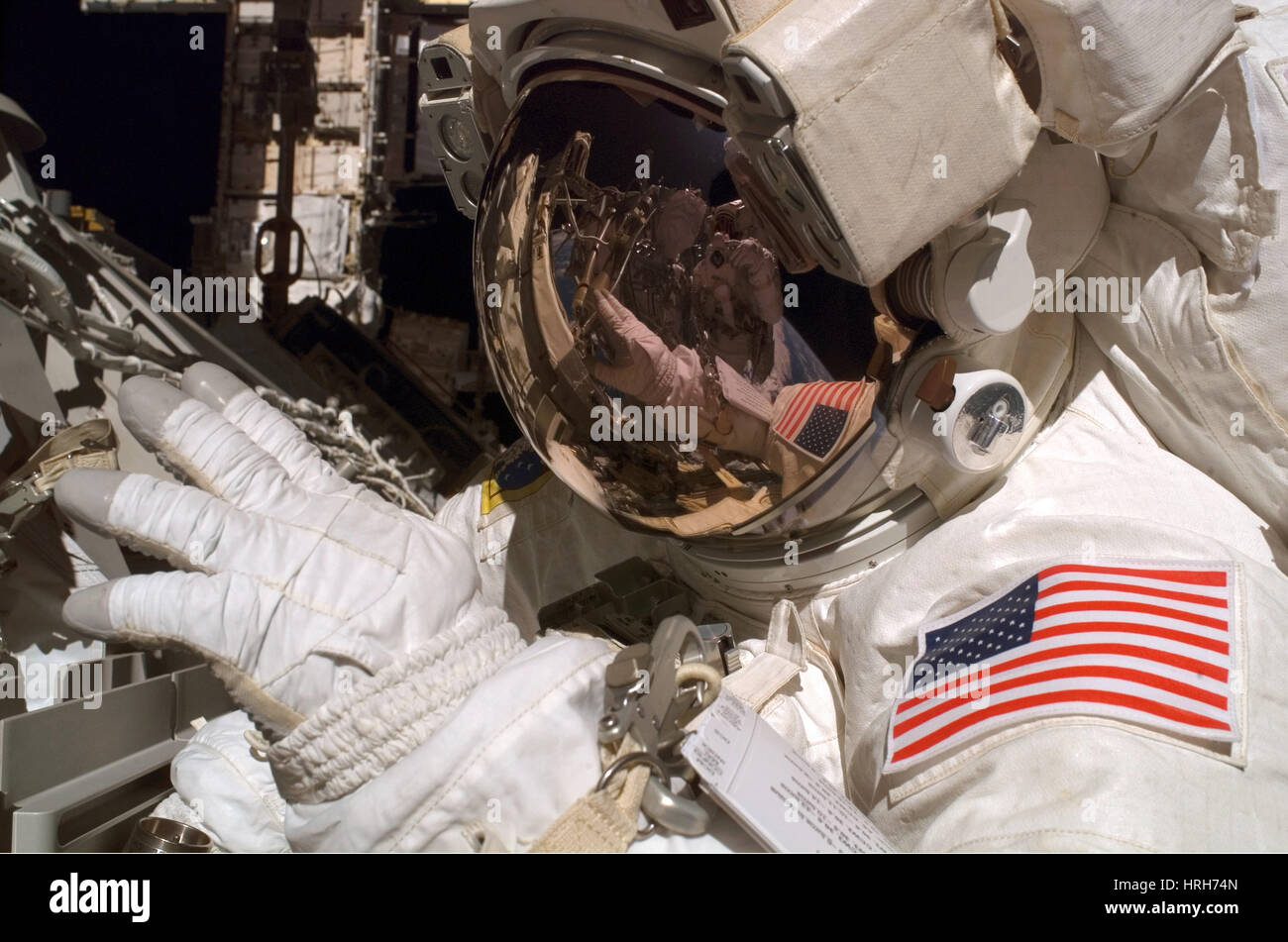 Astronaut Jim Reilly Stock Photo