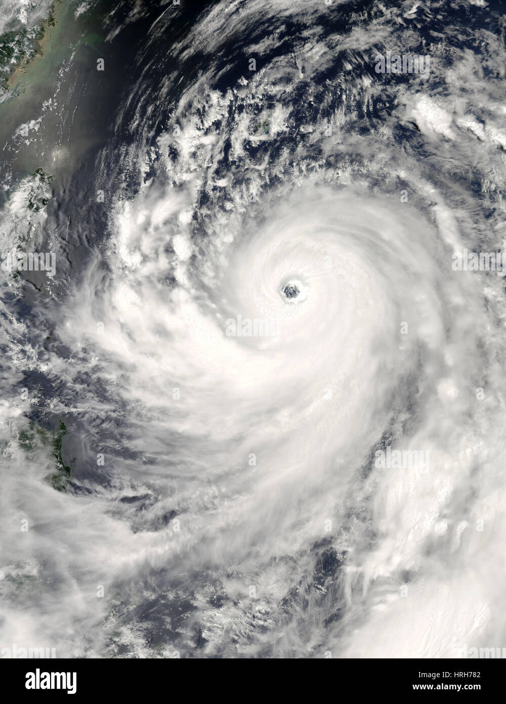 Typhoon Man-Yi Stock Photo - Alamy