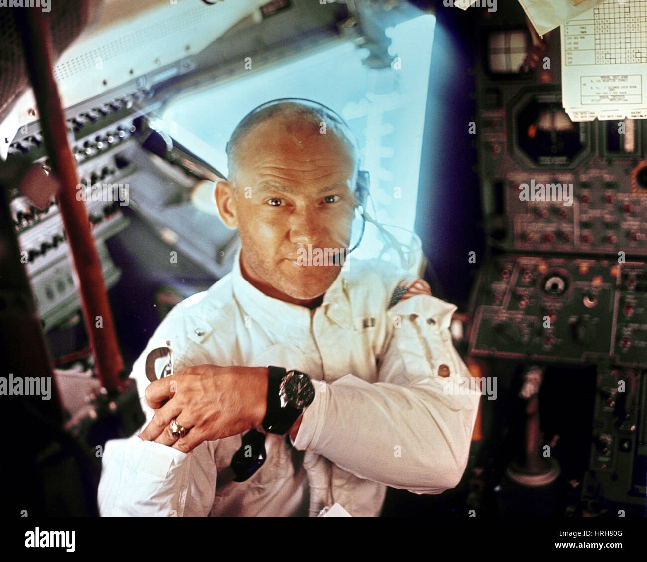 Edwin 'Buzz' Aldrin Stock Photo