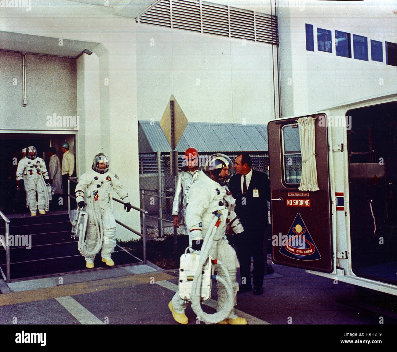 Apollo 8 Astronauts Stock Photo