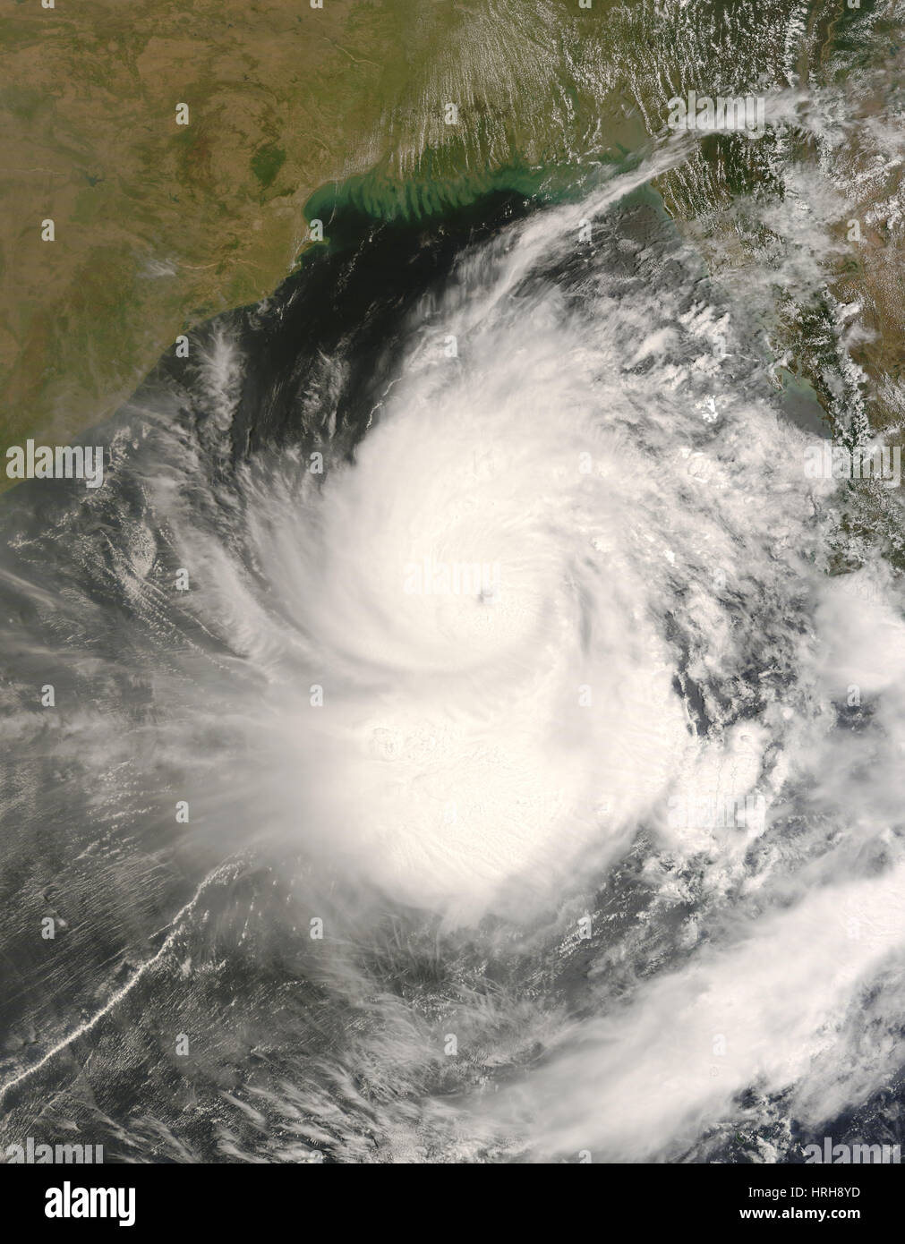 Cyclone Nargis Stock Photo