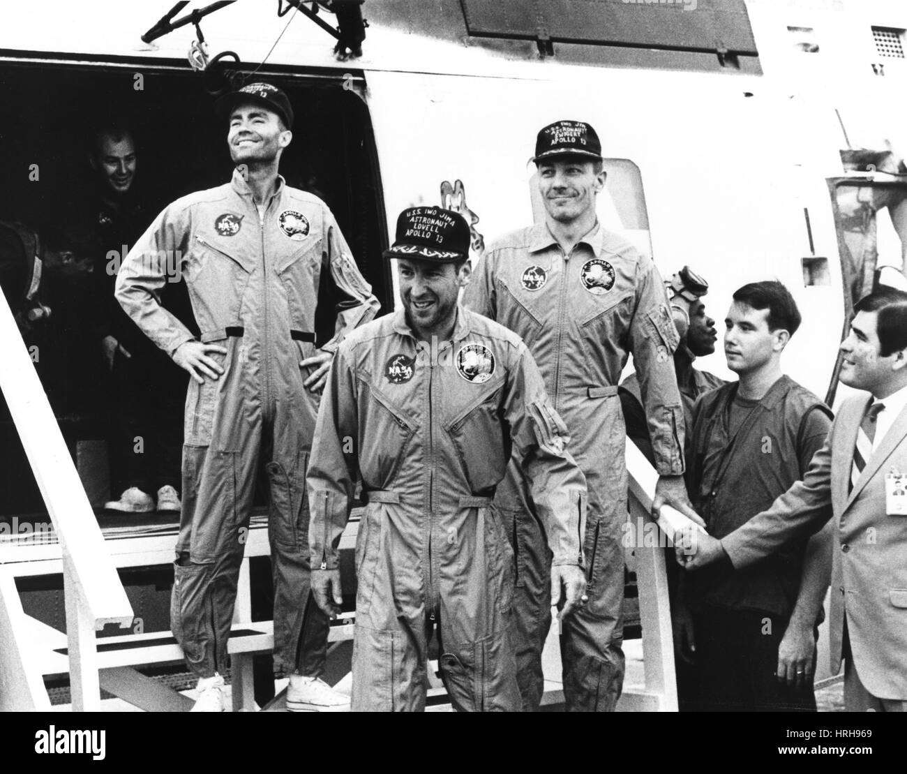 Apollo 13 Crew Returns to Earth Stock Photo Alamy