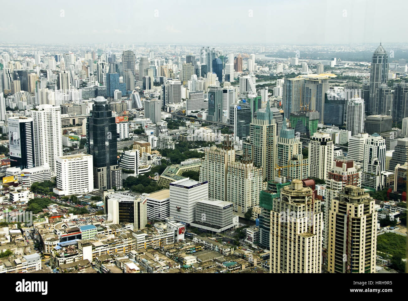 Stadtansicht Bangkok, Thailand - city view of Bangkok, Thailand Stock Photo
