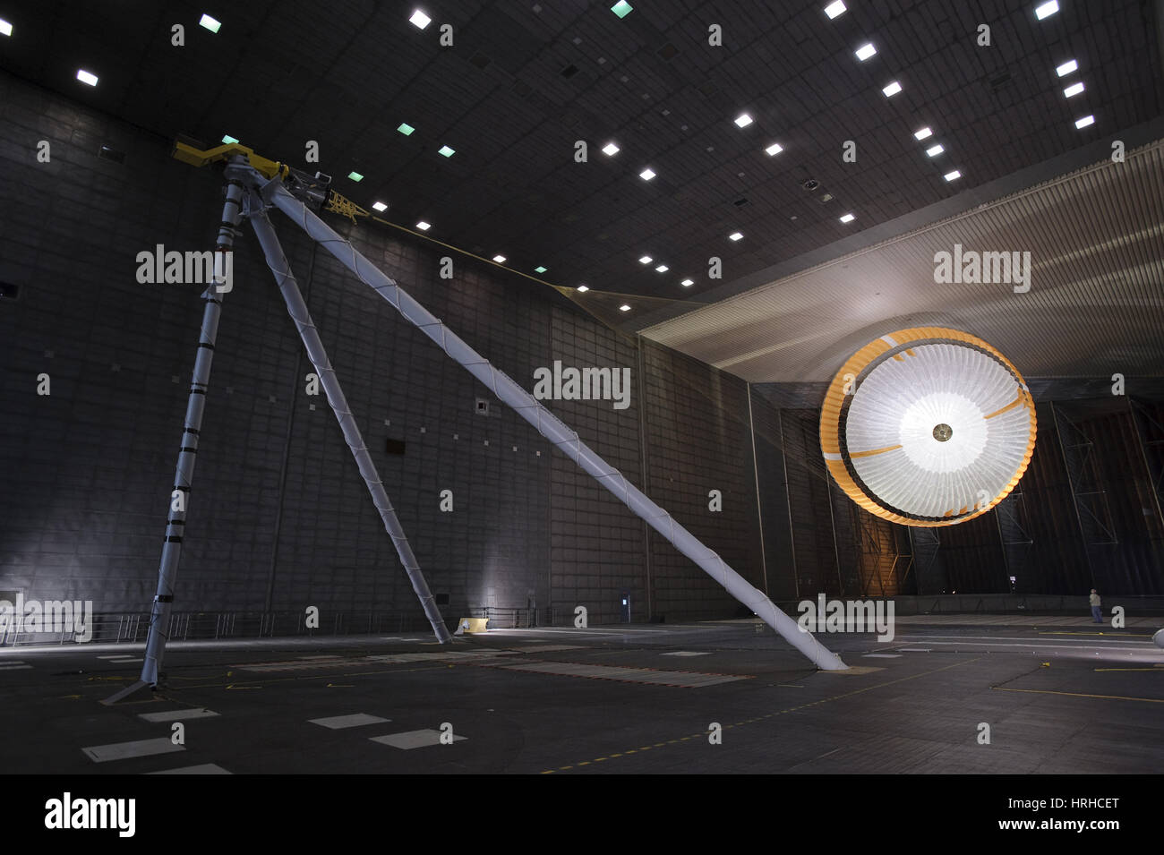Testing Parachute for Mars Rover Stock Photo Alamy