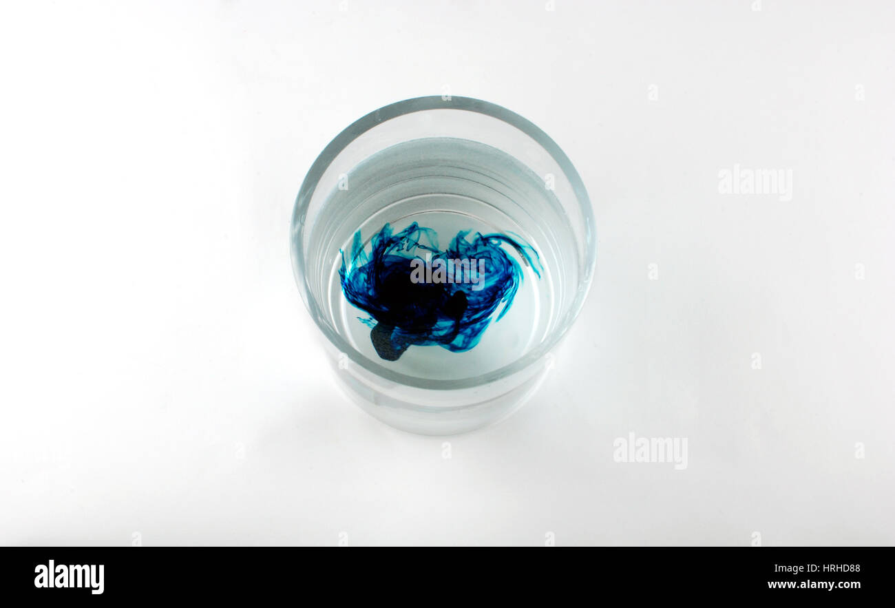 Dye in Water, 2 of 5 Stock Photo Alamy