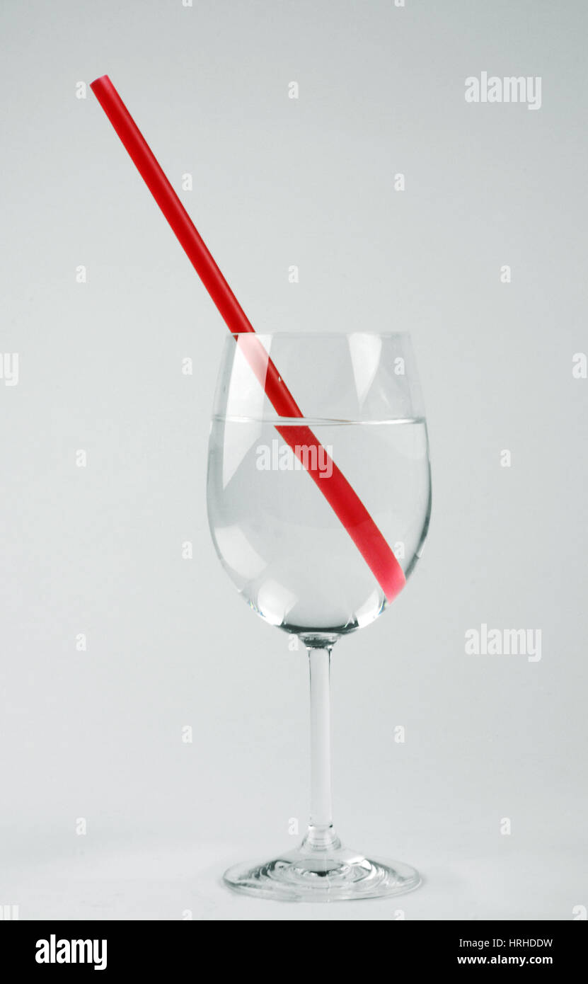 Refraction glass water straw hires stock photography and images Alamy