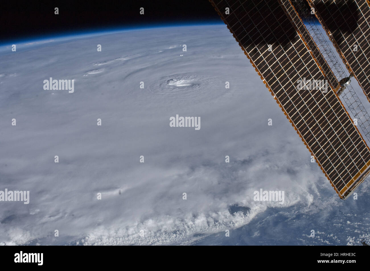 Hurricane Earl Stock Photo