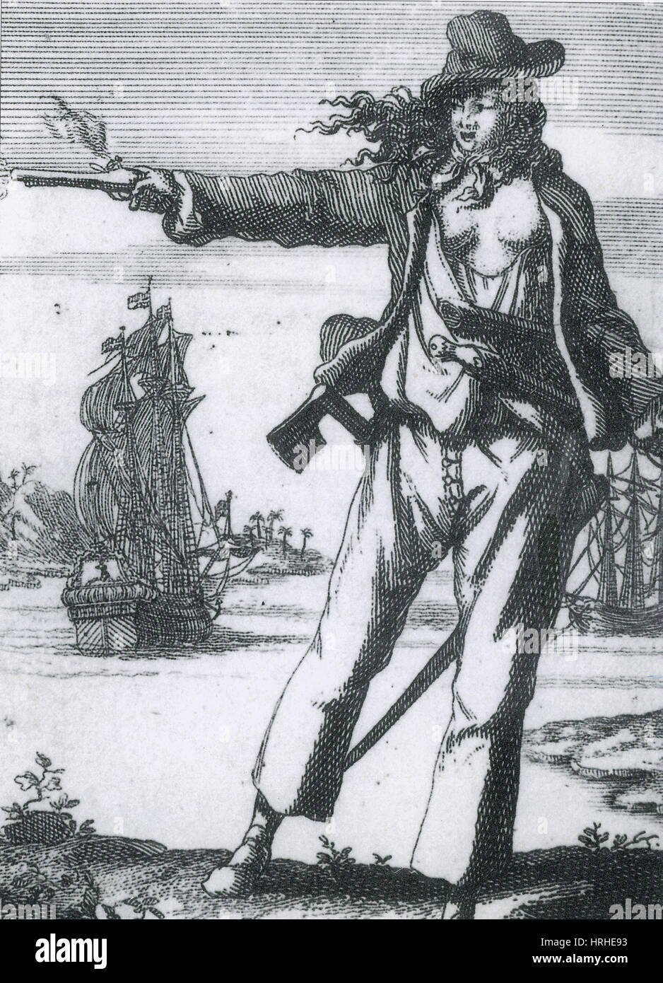 Anne Bonny, 18th Century Pirate Stock Photo - Alamy