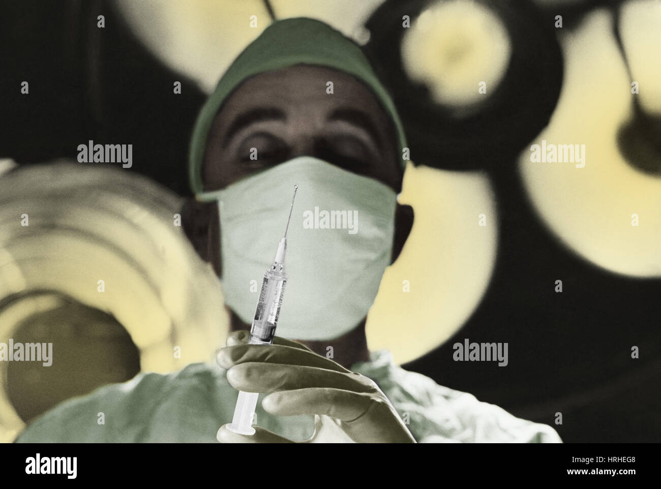 Scary Doctor Stock Photo