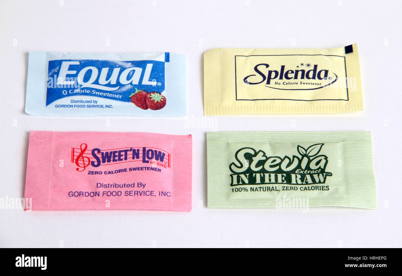 Sugar Substitutes Stock Photo Alamy