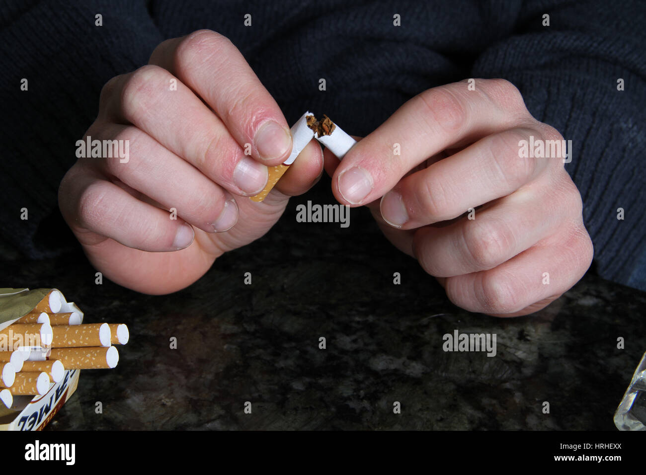 Breaking the Habit Stock Photo Alamy