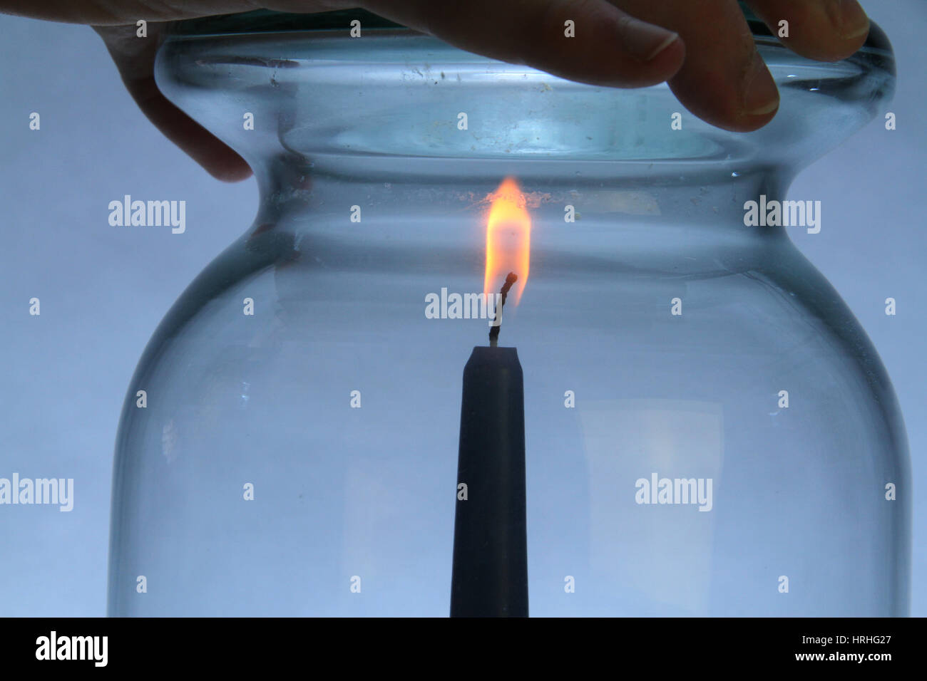 Dying candle flame (series Stock Photo Alamy