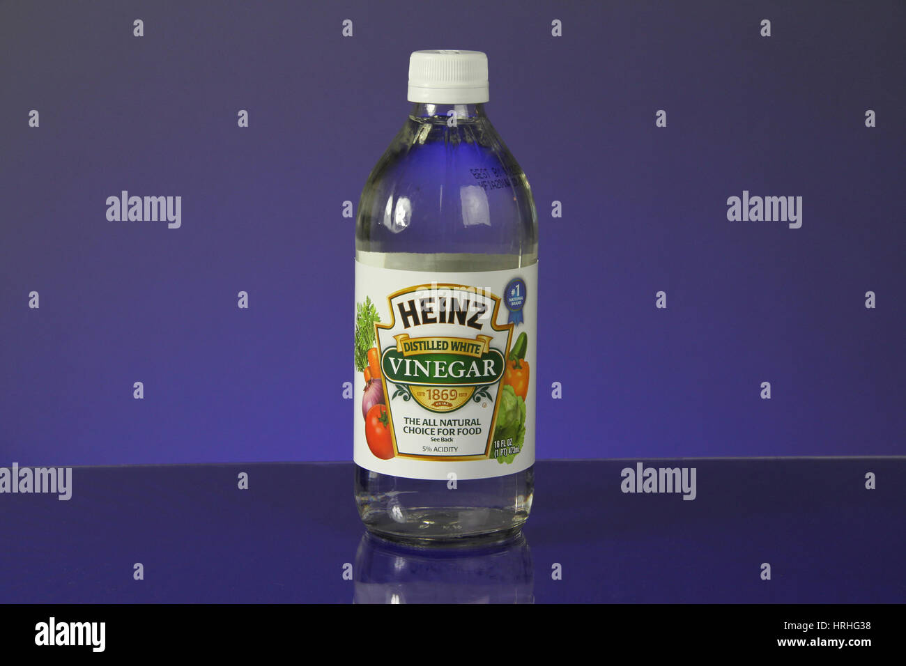 Distilled White Vinegar Stock Photo Alamy
