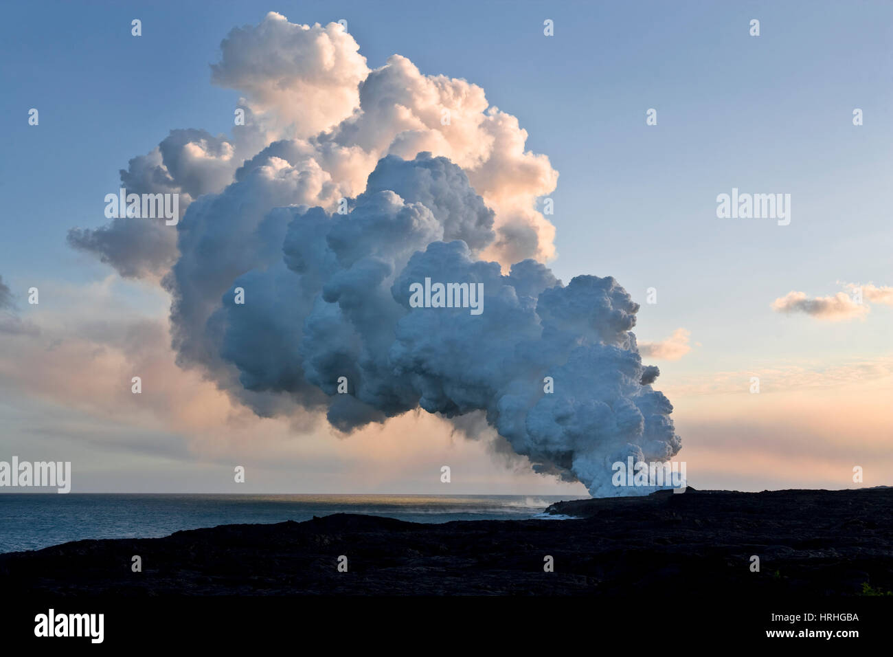 Volcano eruption, Big Island, Hawaii Stock Photo Alamy