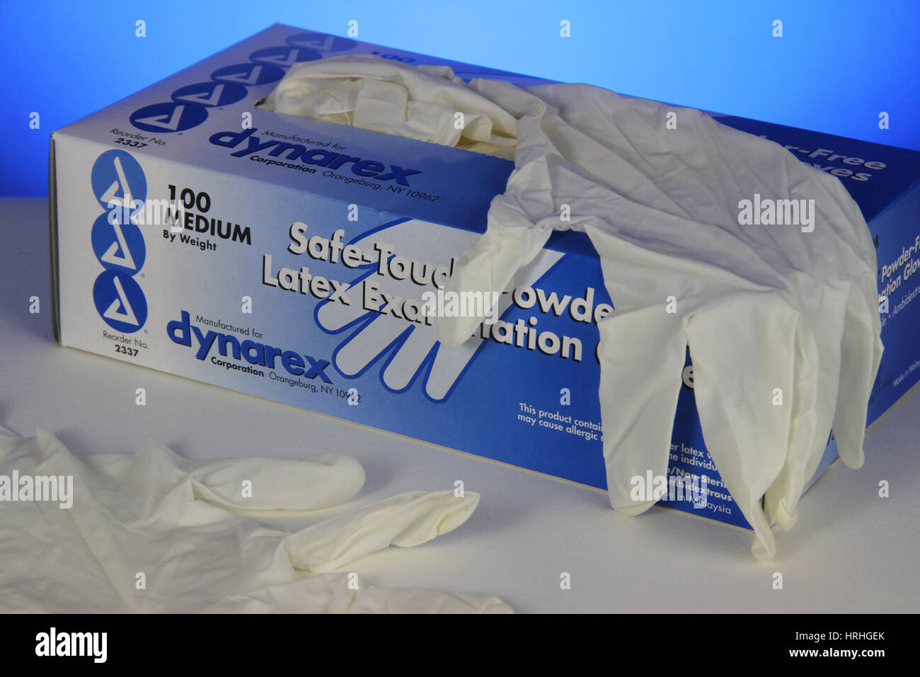 Latex Examination Gloves Stock Photo Alamy