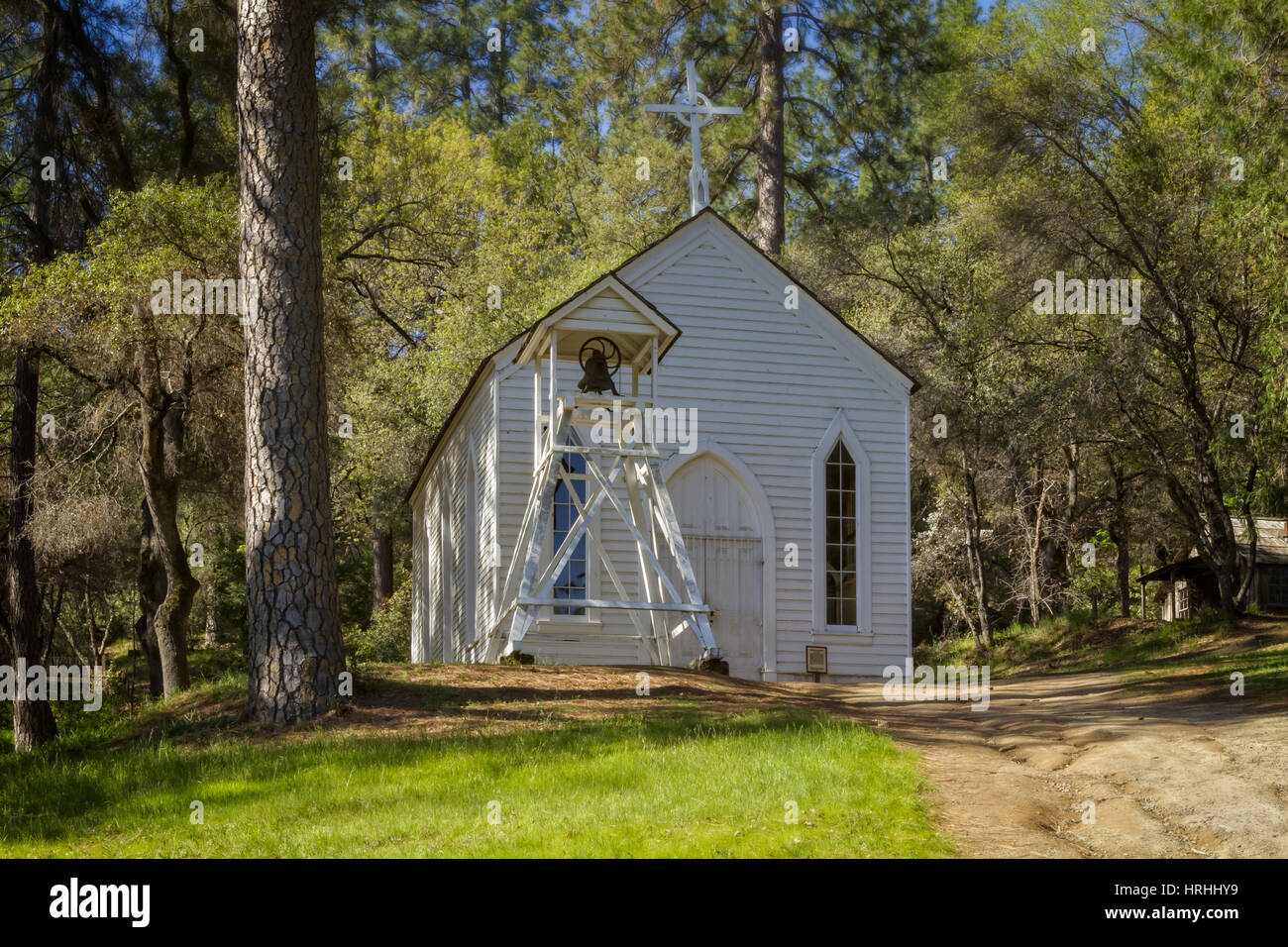 St. Johns Catholic Church, Coloma, California Stock Photo Alamy