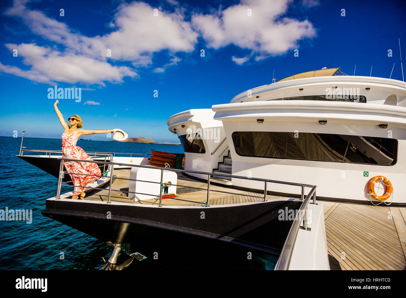 Sailing in the Galapagos Islands, Ecuador Stock Photo Alamy