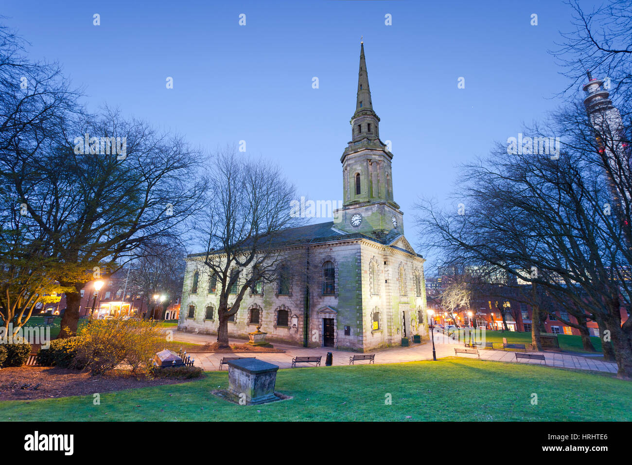 Jewellery quarter birmingham st pauls hi-res stock photography and