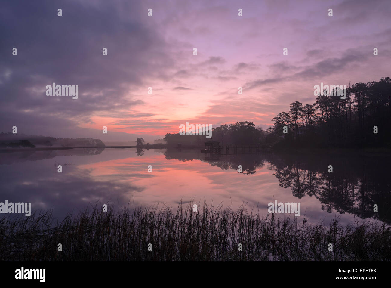Sunrise, Intracoastal waterway, Calabash, North Carolina, United States of America, North