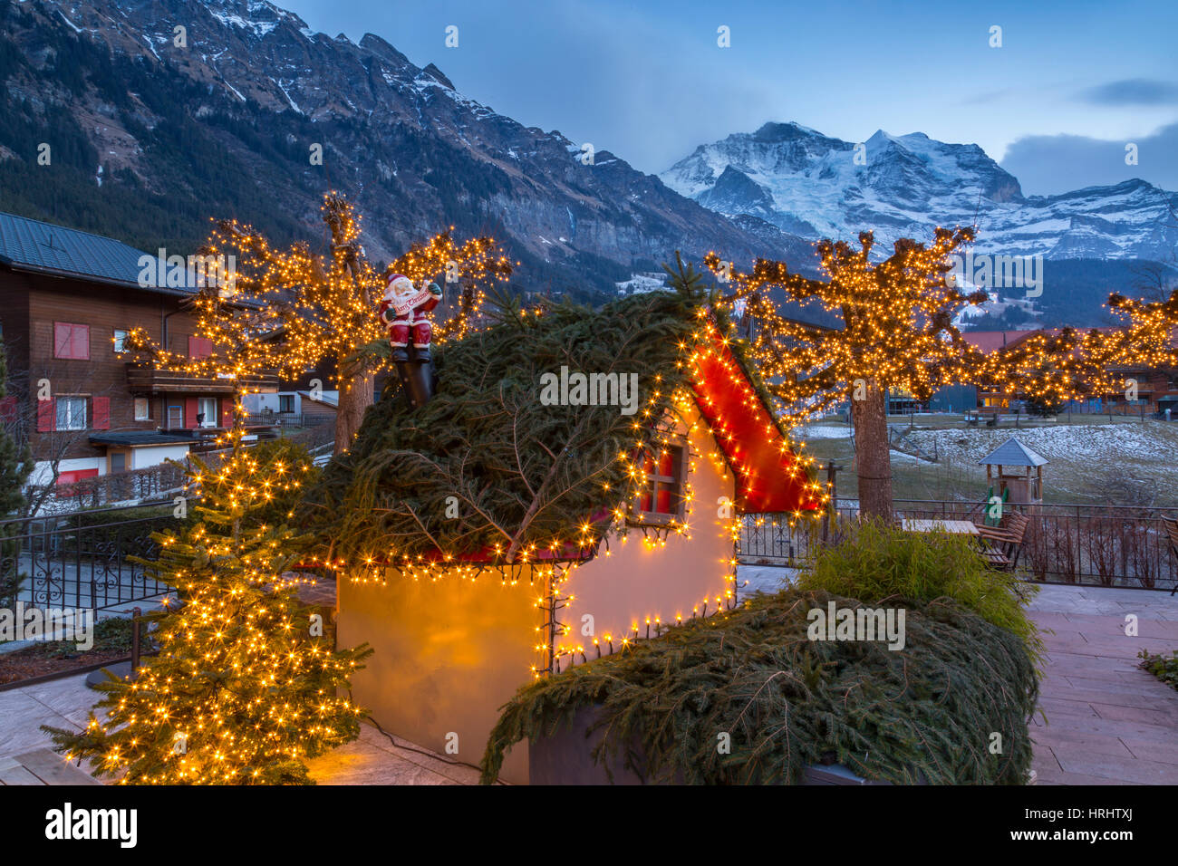 wengen-christmas-hi-res-stock-photography-and-images-alamy