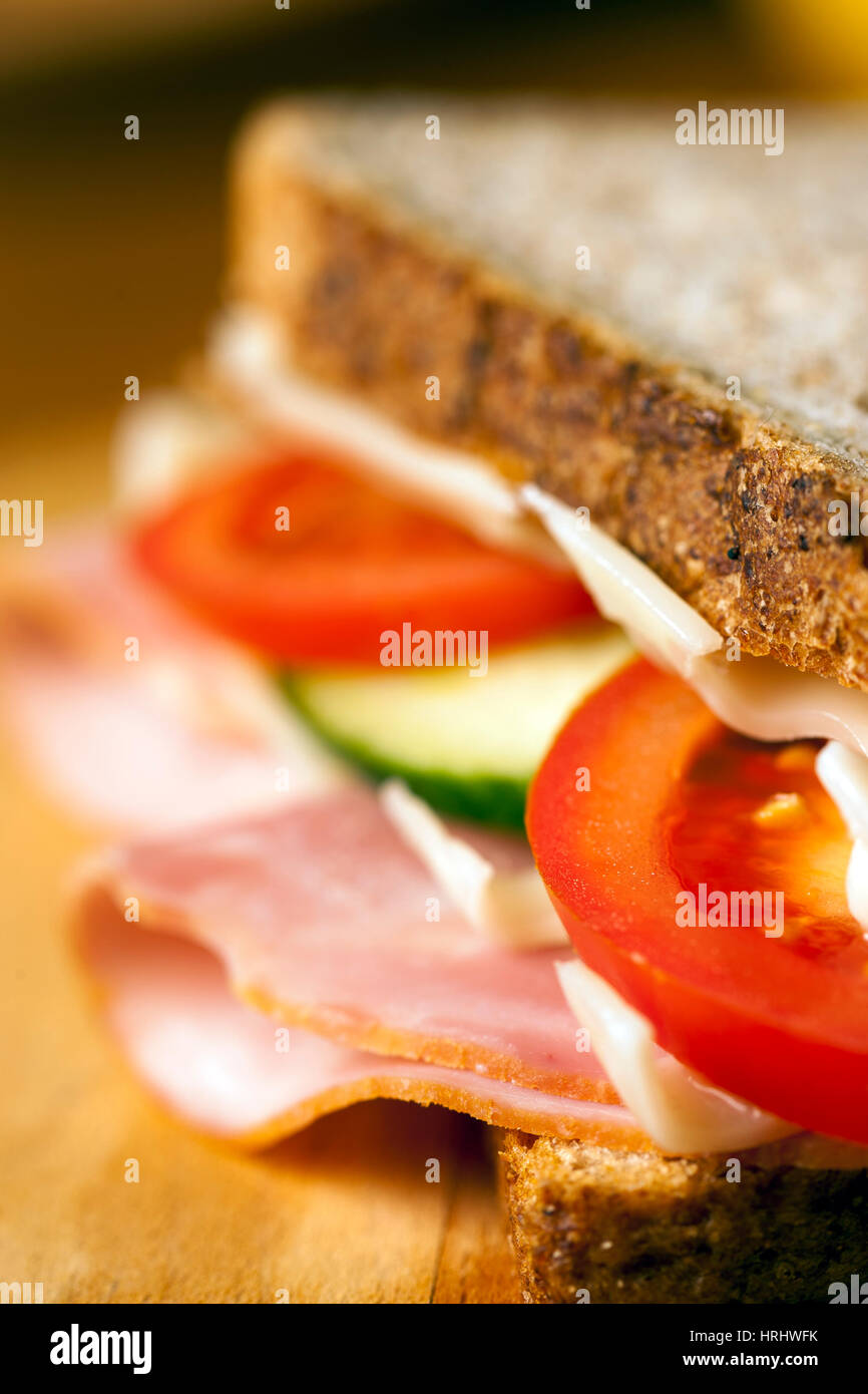 Healthy sandwich Stock Photo - Alamy