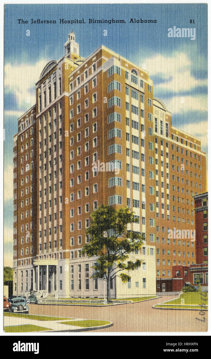 The Jefferson Hospital, Birmingham, Alabama Stock Photo Alamy