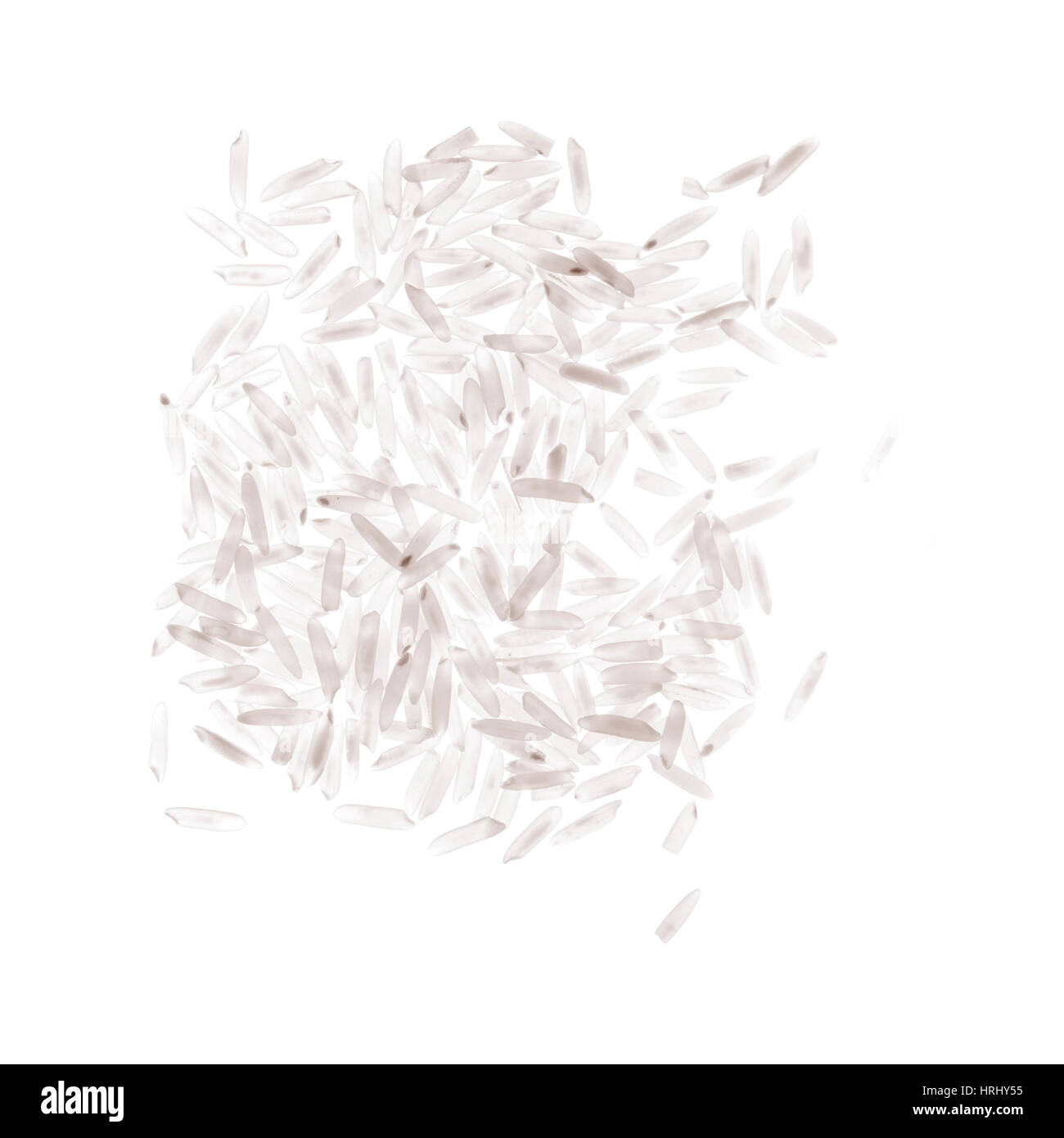 basmati rice grains isolated on white background Stock Photo Alamy