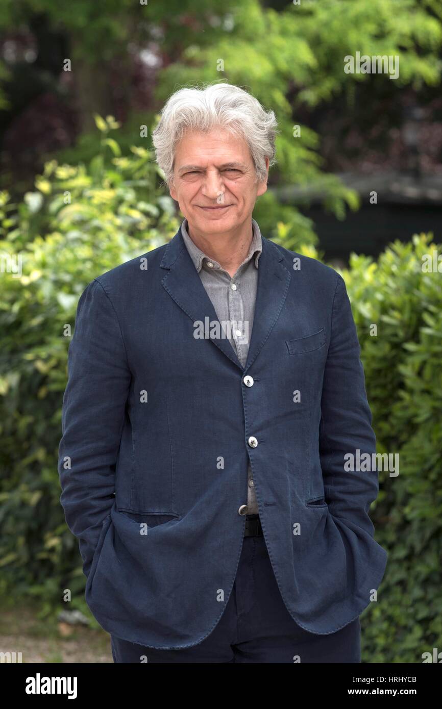 Fabrizio Bentivoglio, italian actor, Rome, Italy, May 11, 2016    Credit © Fabio Mazzarella/Sintesi/17�Թ����� Stock Photo Stock Photo