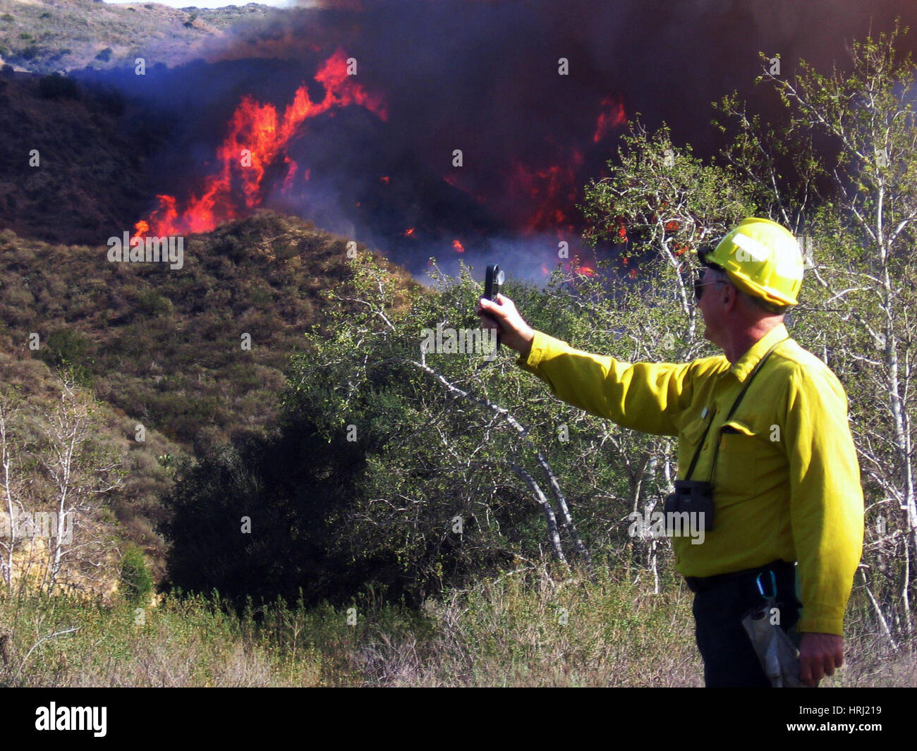 Meteorologist, Fire Weather Forecasting Stock Photo - Alamy
