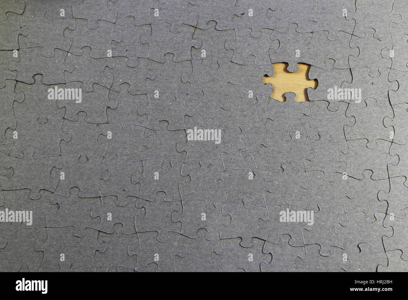 Puzzle with a missing piece Stock Photo - Alamy