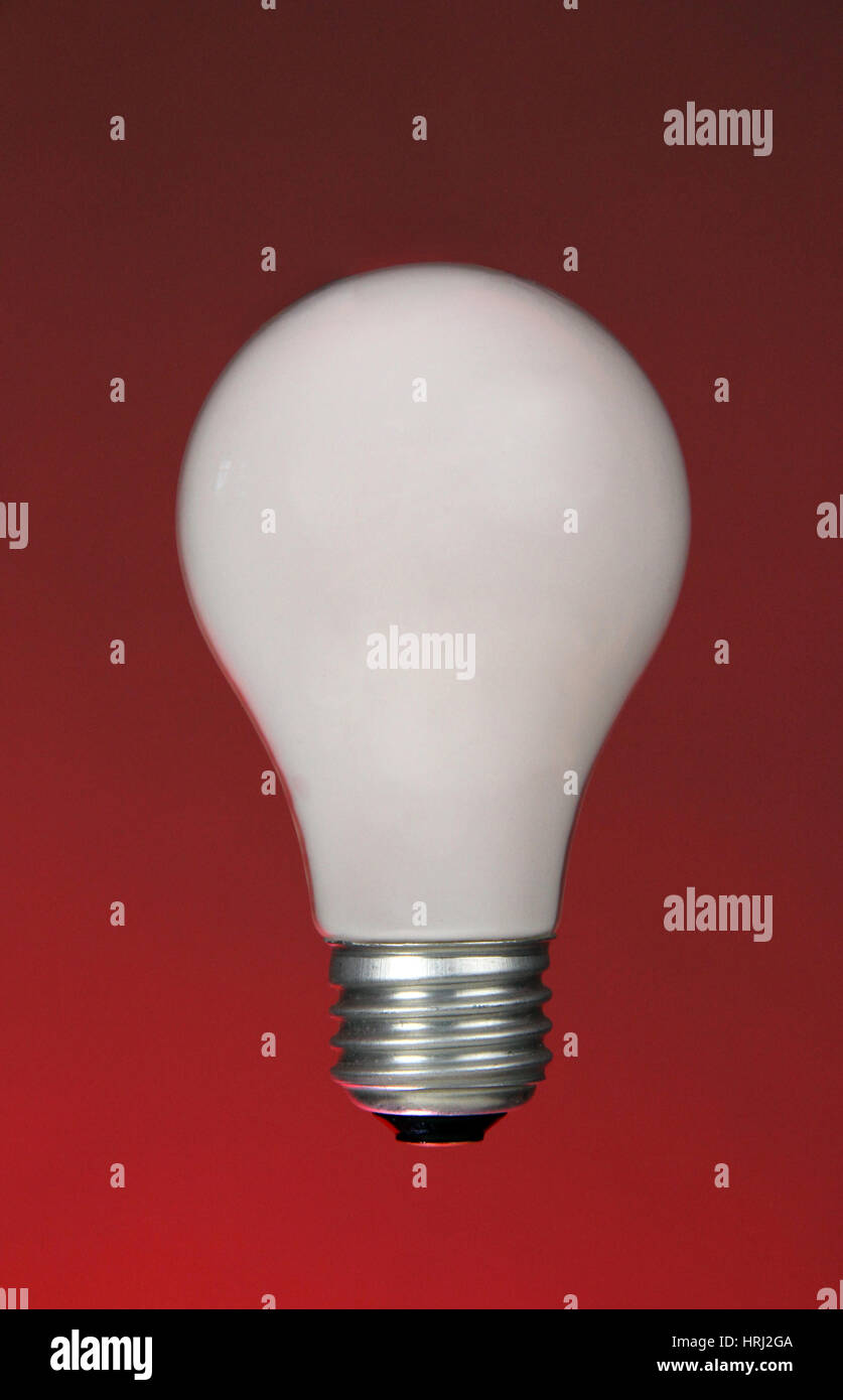 Incandescent Light Bulb Stock Photo - Alamy