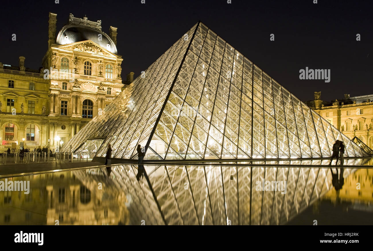 Palais du Louvre, Paris, Frankreich Stock Photo