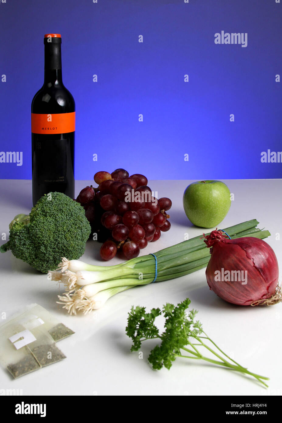 Foods Rich in Quercetin Stock Photo Alamy